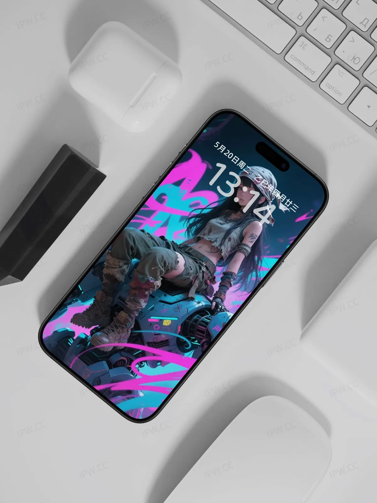 机械女孩手机高清静态壁纸#20250730141055 7af483b9897246c