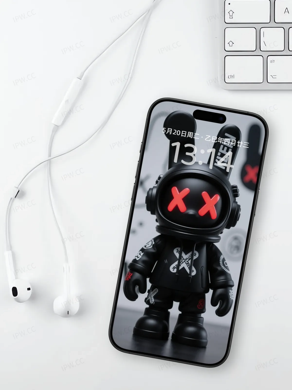 ROBBI公仔超帥黑魂手机高清静态壁纸#20250728164125 7c1bec4f030f845