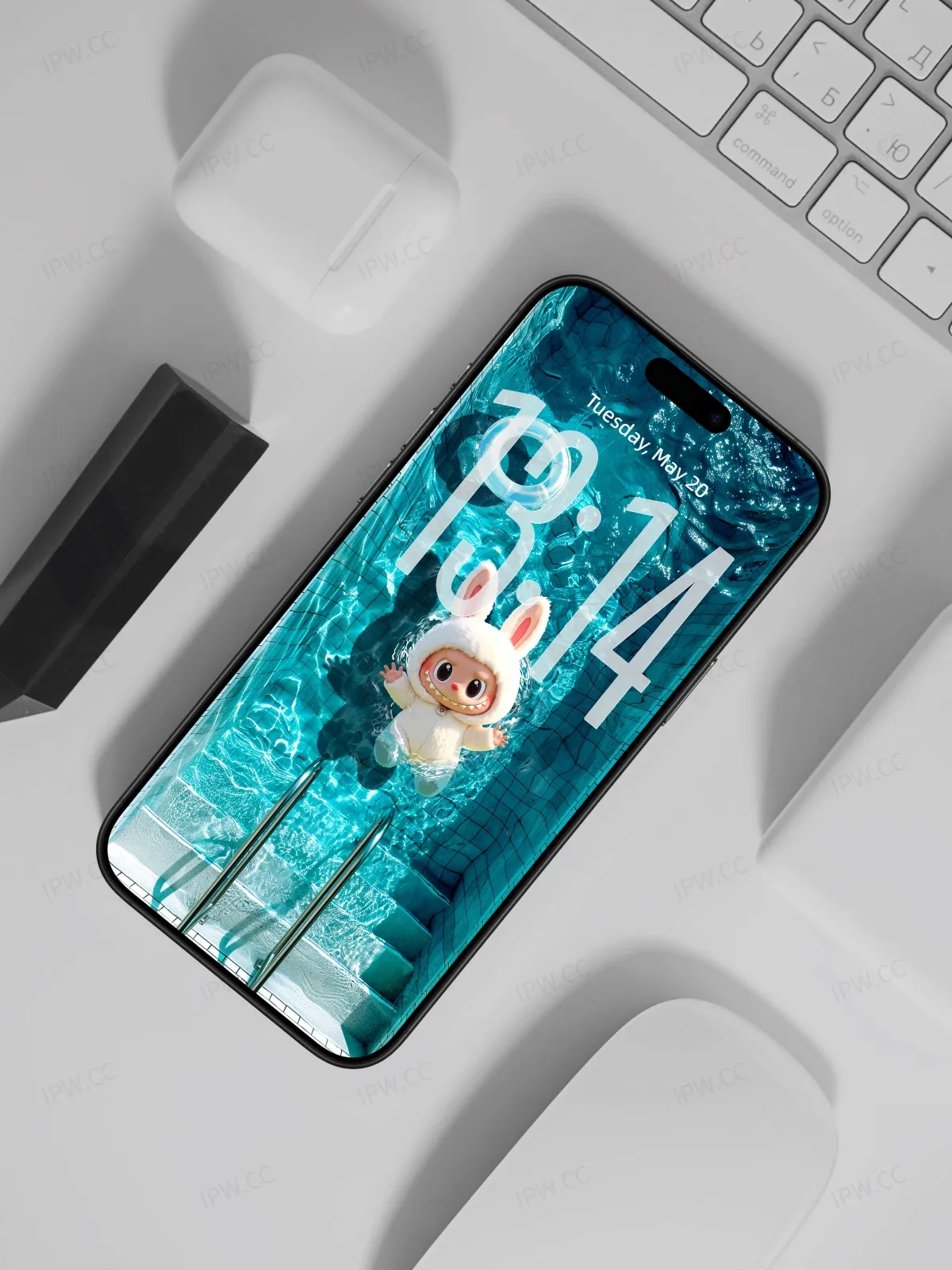 拉布布游泳池手机高清动态静态壁纸#20250725134422 7cd8dfca1074ef1