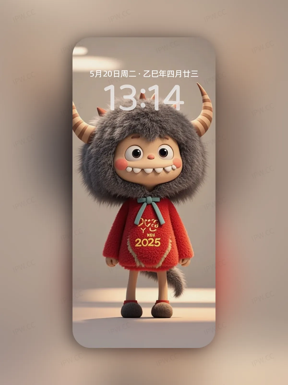 牛角男孩手机高清静态壁纸#20250728171824 80efcb4bf27caa8