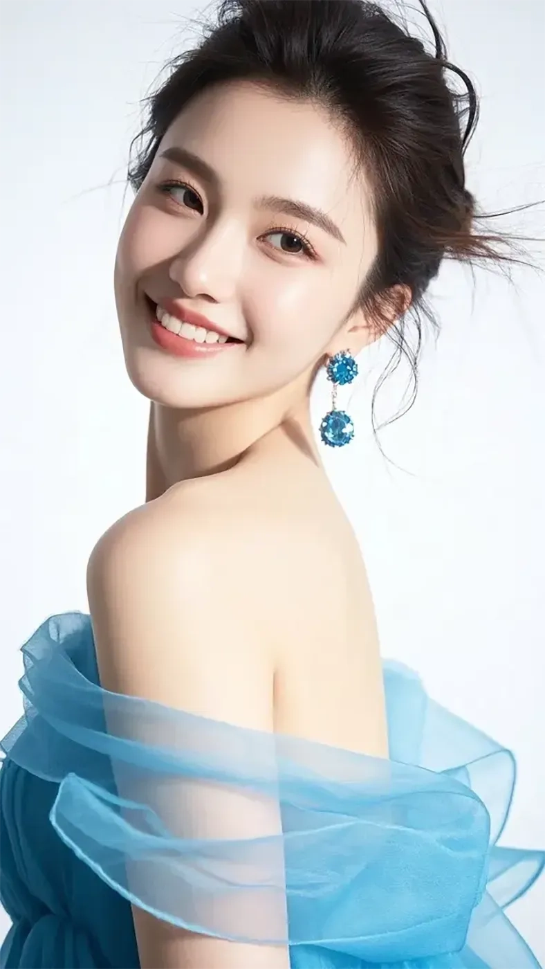 美女侧身手机高清静态壁纸#20250730141229