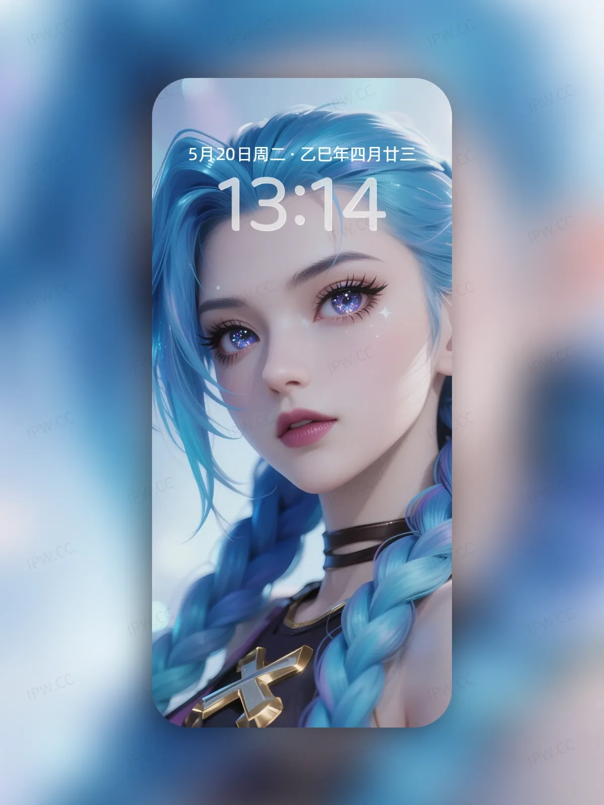 英雄联盟金克丝手机高清静态壁纸#20250728165732 81e91cf7fb0acee