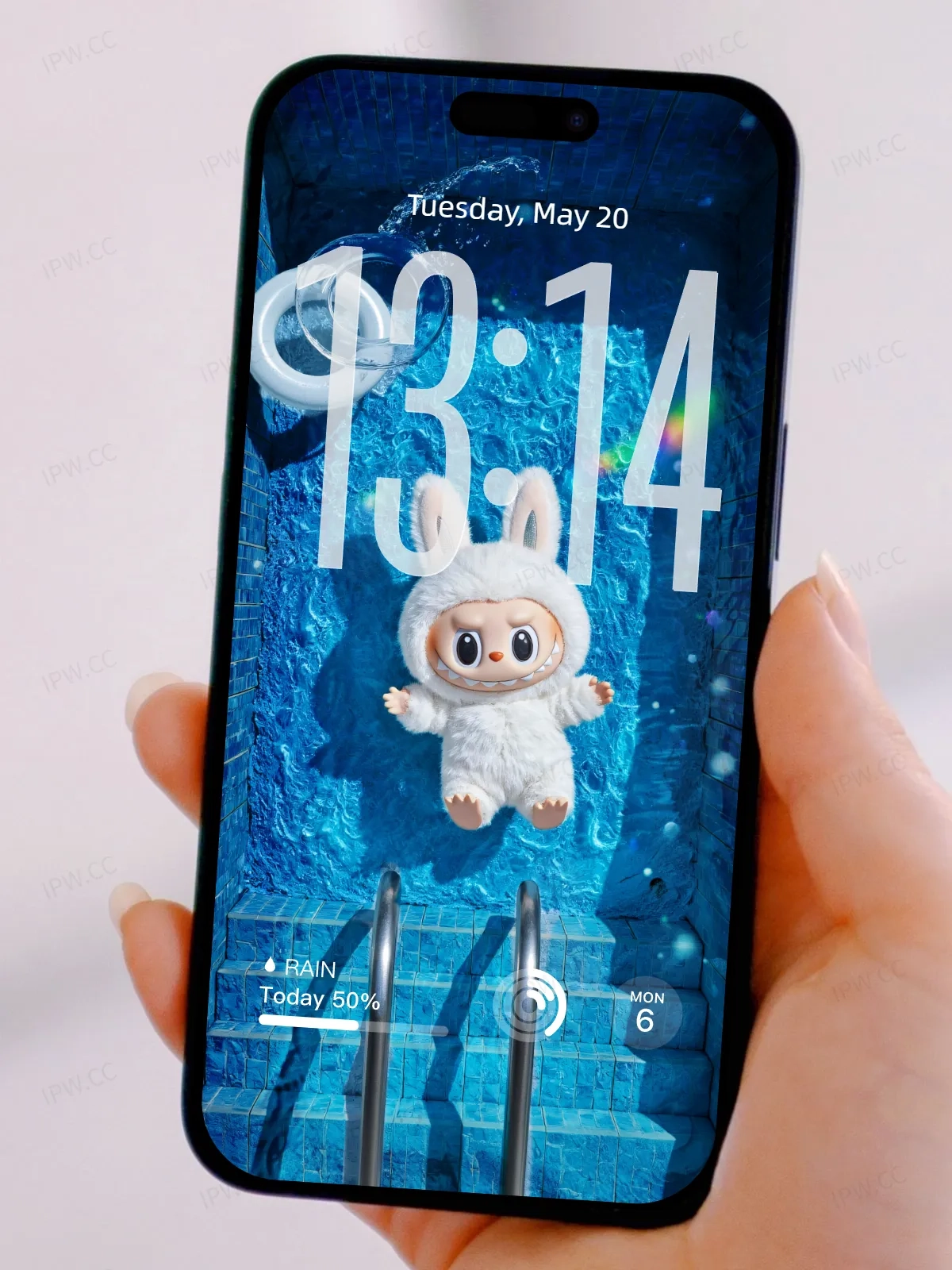 拉布布游泳池手机高清动态静态壁纸#20250725133403 84ea5a22664894b