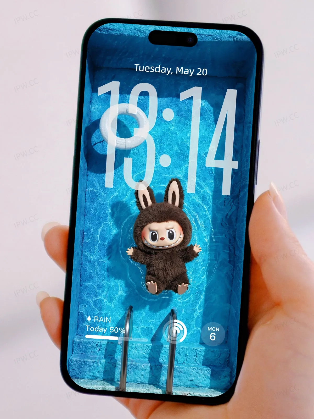 拉布布游泳池手机高清动态静态壁纸#20250725134353 85ec68f06fa3092