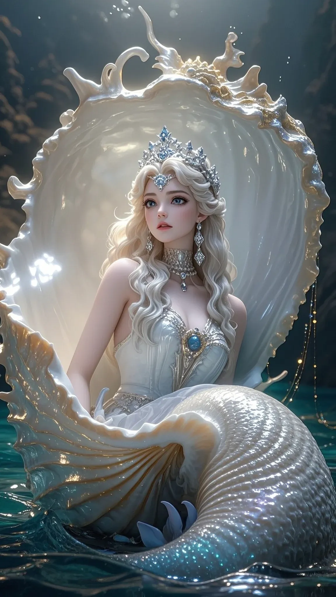 美人鱼手机高清静态壁纸#20250728170334