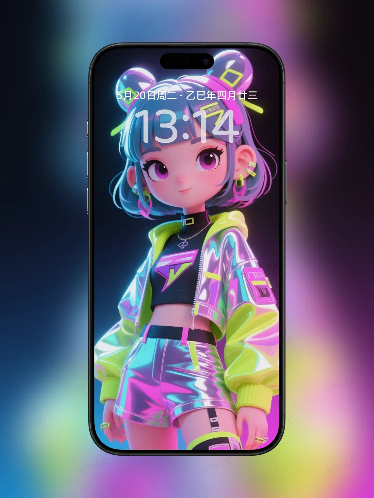 赛博朋克女孩手机高清静态壁纸#20250728165347 873fc9a32f7e9bc