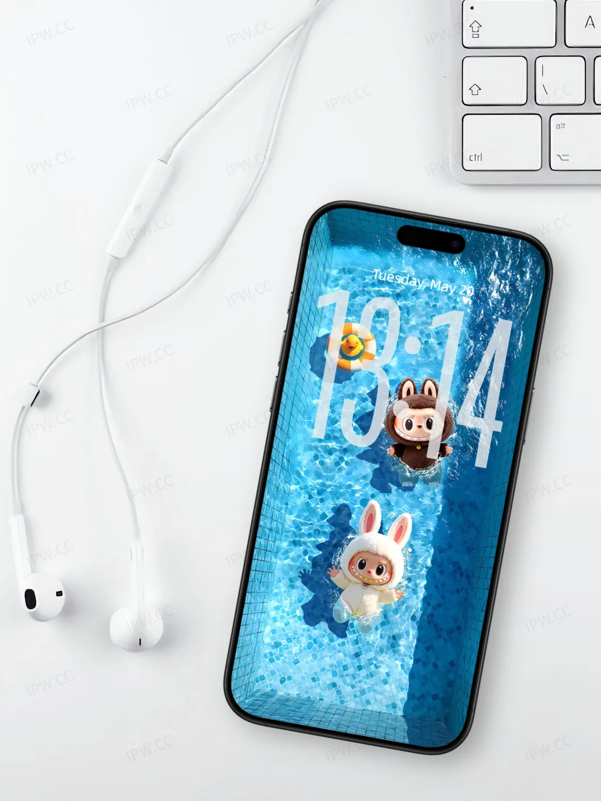 拉布布泳池手机高清动态静态壁纸#20250725121940 89fc828f2e48c64