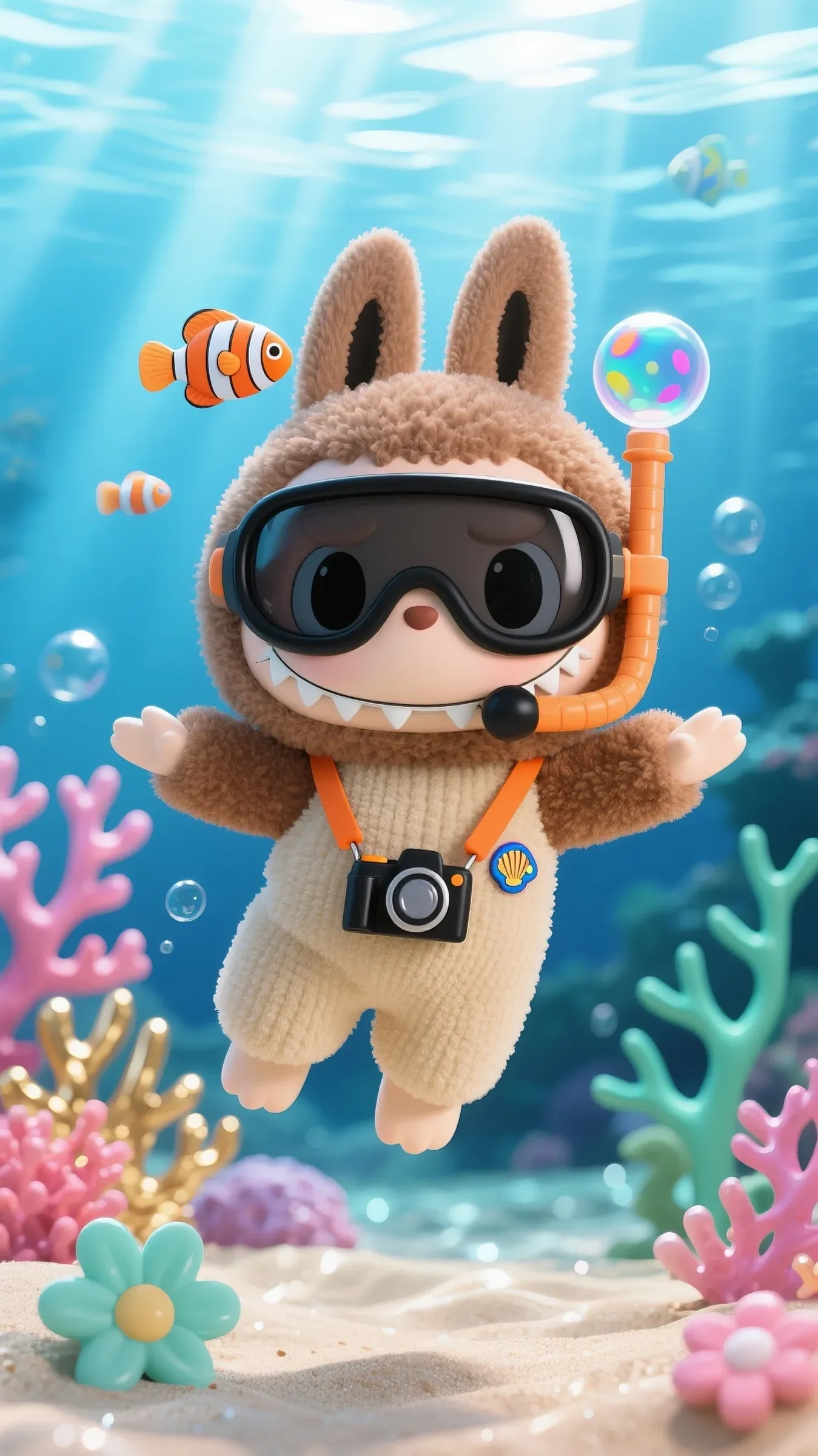 拉布布潜水手机高清静态壁纸#20250728172507