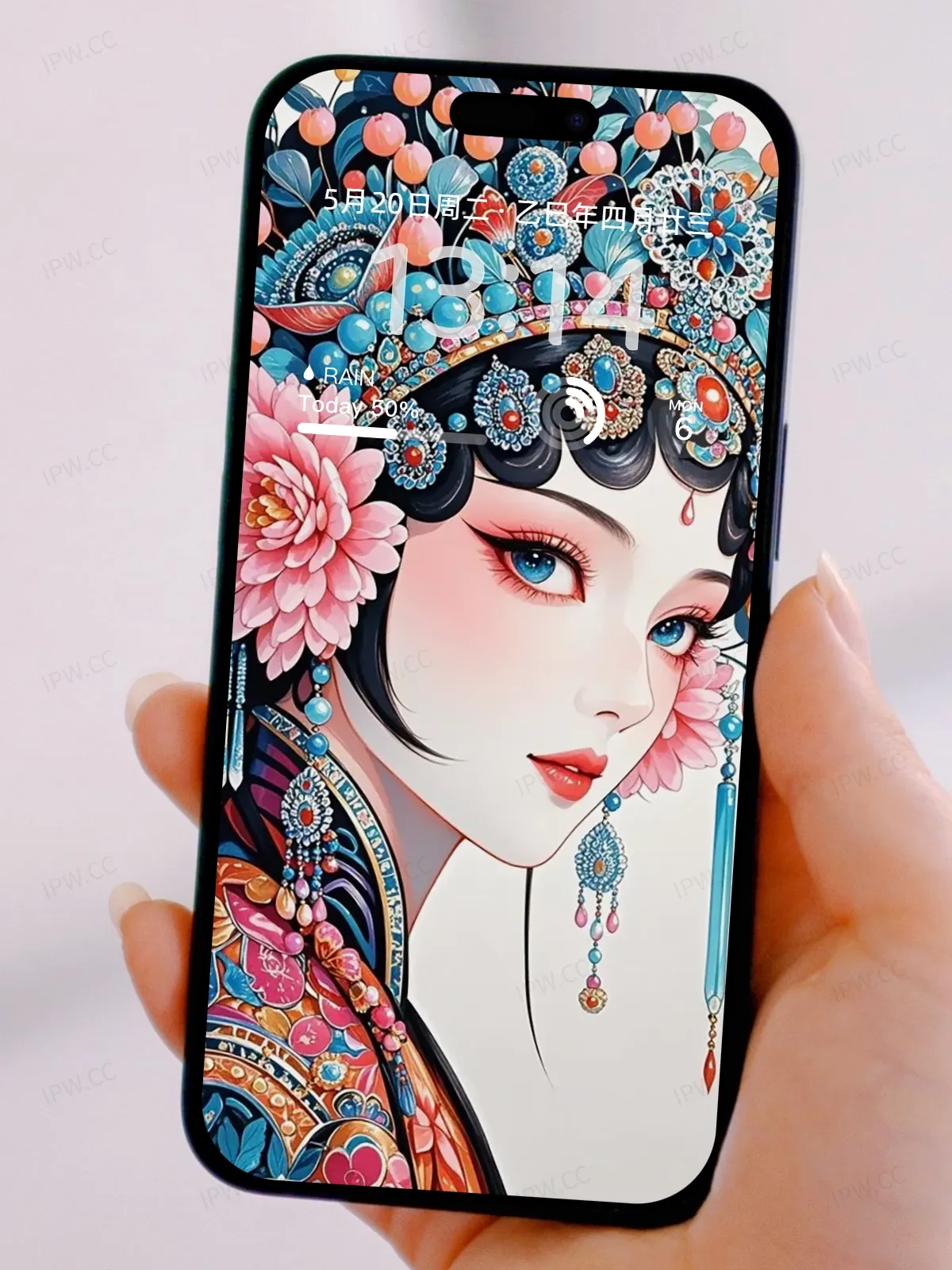 京剧女头像手机高清静态壁纸#20250730140917 8cb5cda191c617f