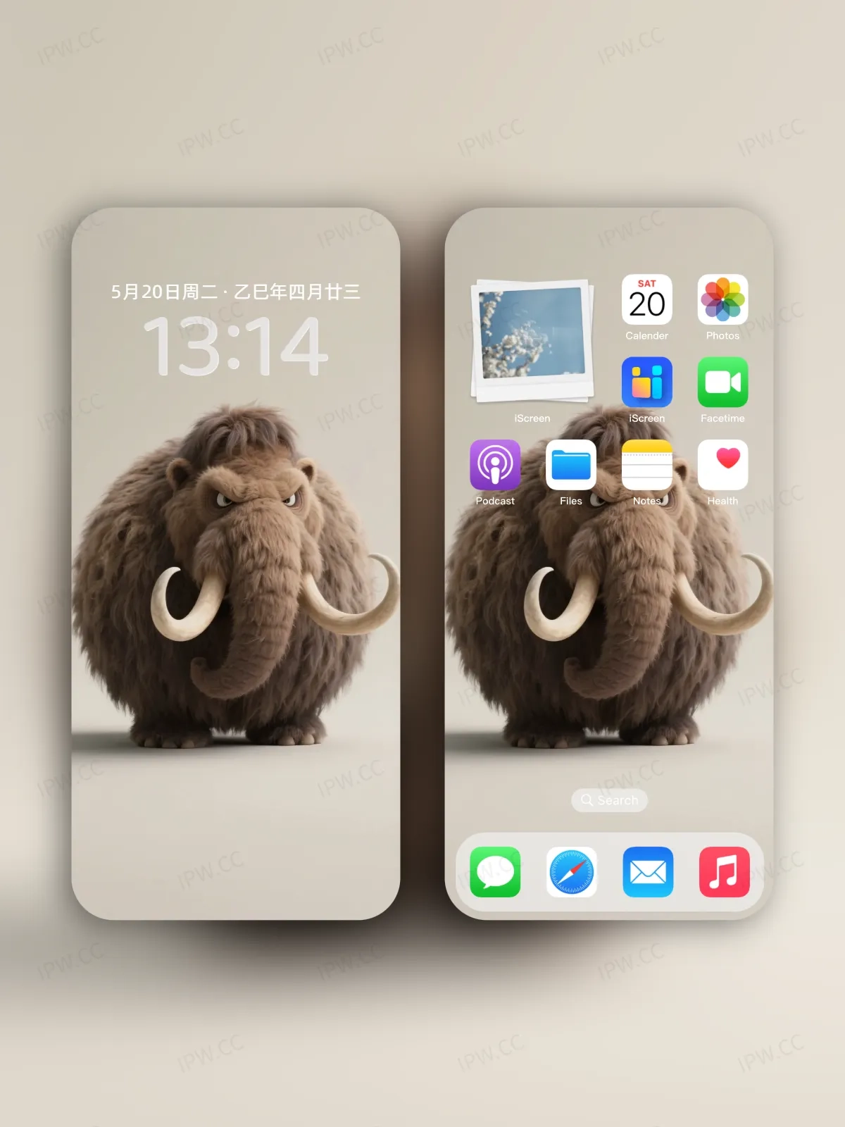 猛犸象手机高清静态壁纸#20250728171538 8cd3425e8b8b667