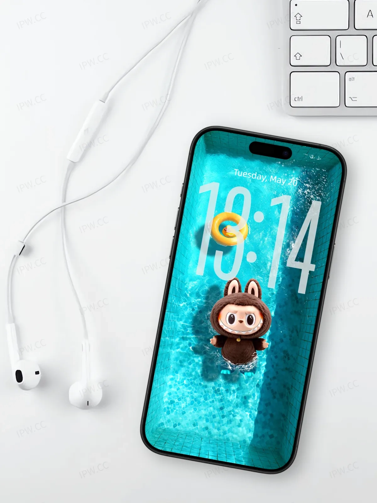 拉布布游泳池手机高清动态静态壁纸#20250725134328 8db329076c66890