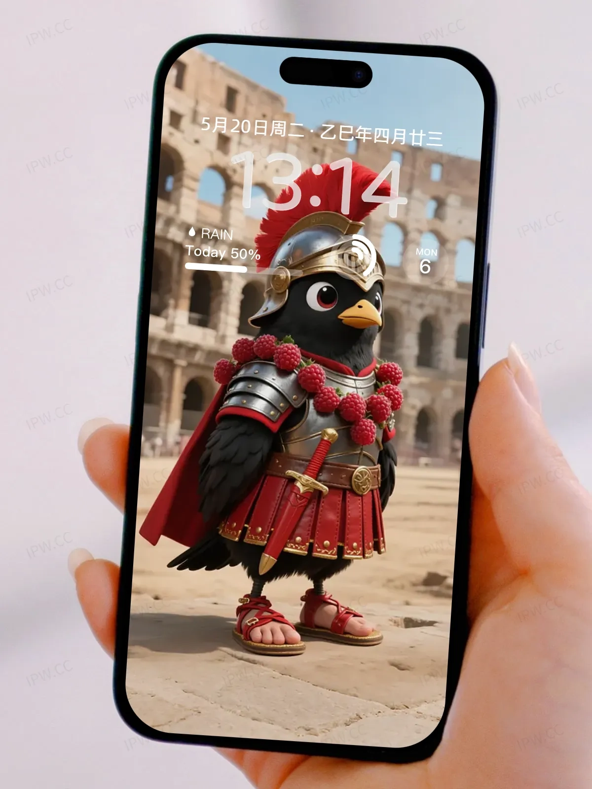 斗兽场鸟人战士手机高清静态壁纸#20250730141417 8e14a59db713f52