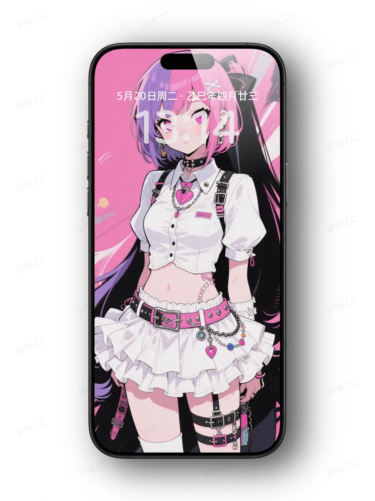 赛博朋克少女手机高清静态壁纸#20250728171920 8f02837c1291503