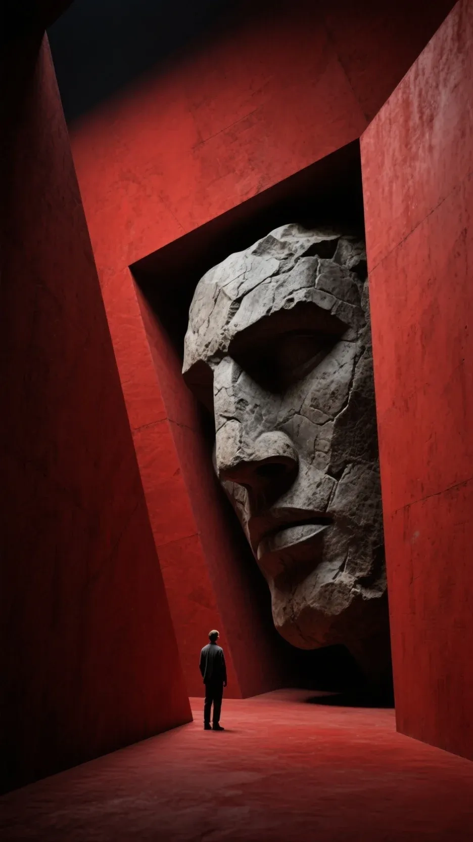 雕塑人头像手机高清静态壁纸#20250728170248