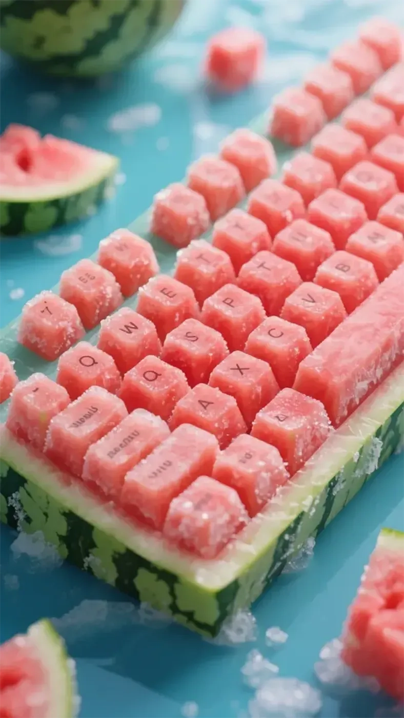 西瓜键盘手机高清静态壁纸#20250730141721
