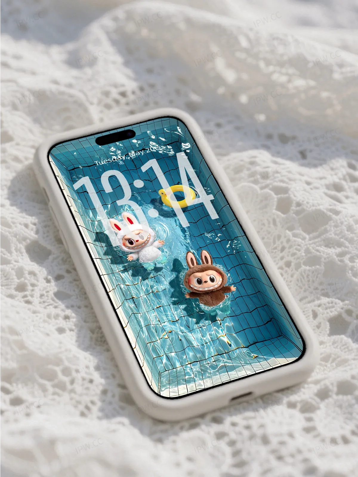 拉布布游泳池手机高清动态静态壁纸#20250725134433 9458b59a20ca2a3