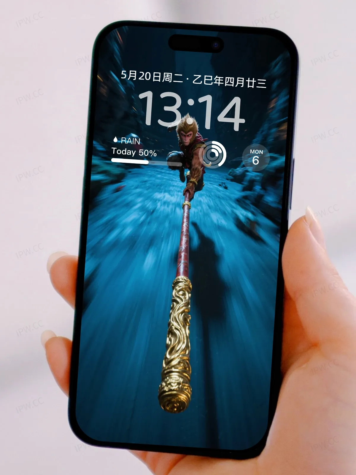 悟空金箍棒手机高清静态壁纸#20250730142509 950f01b7a5e5d31