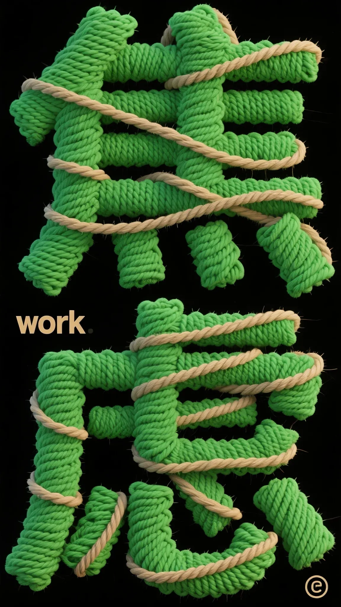 焦虑文字手机高清静态壁纸#20250728164307