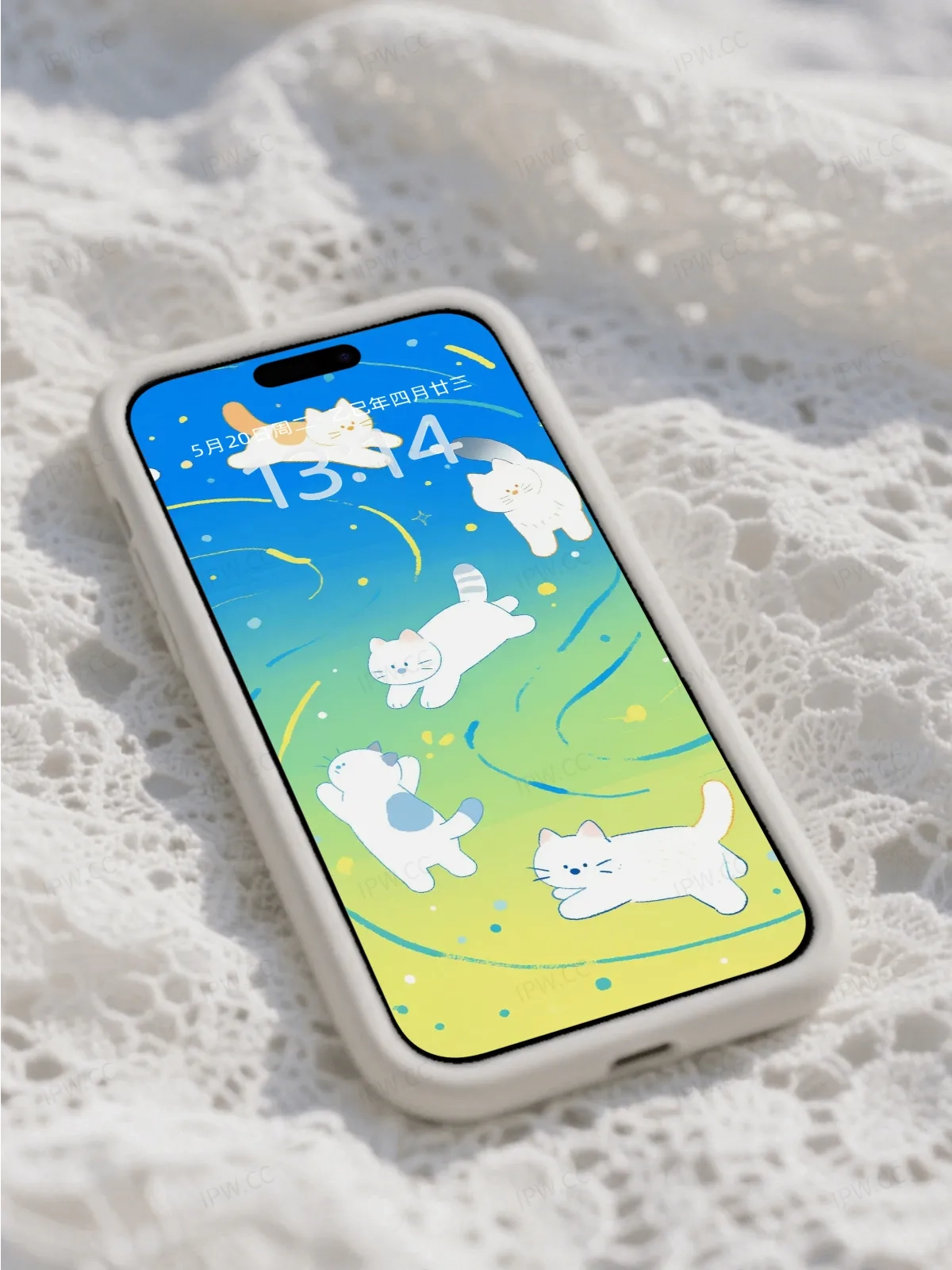 猫咪追逐手机高清静态壁纸#20250728172041 9919648a3e2467f