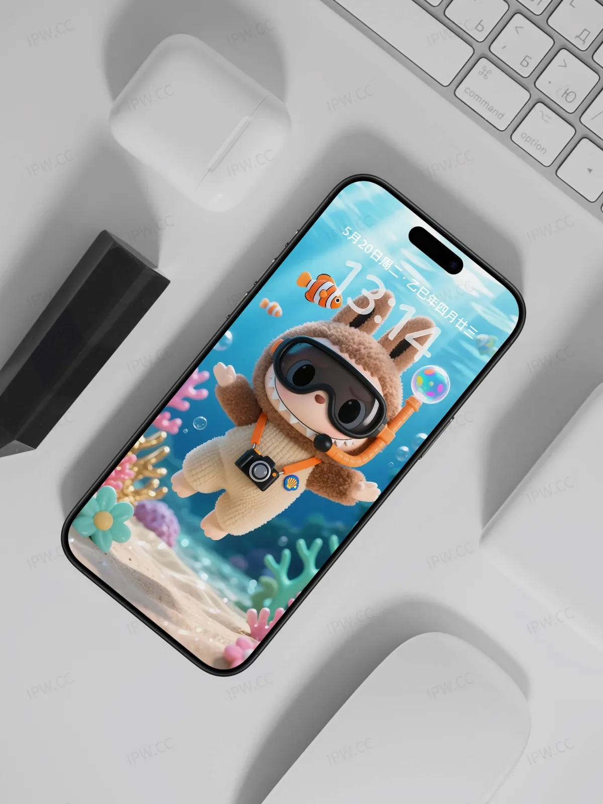 拉布布潜水手机高清静态壁纸#20250728172507 99657c157b95239