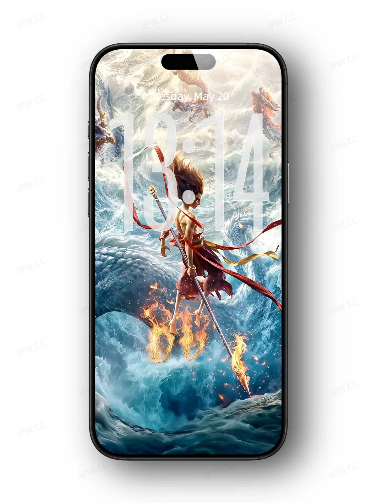 哪吒风格一壁纸高清苹果手机实况壁纸#20250724135124