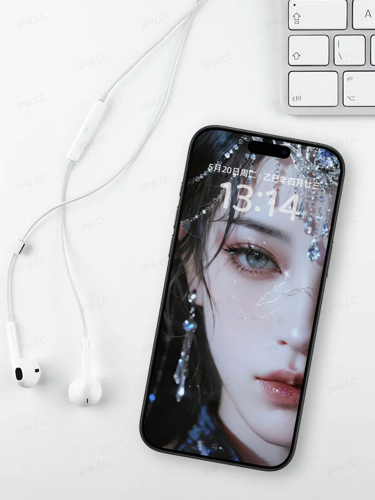 女人头像半张脸手机高清静态壁纸#20250728171132 9ae7381b7cc360f