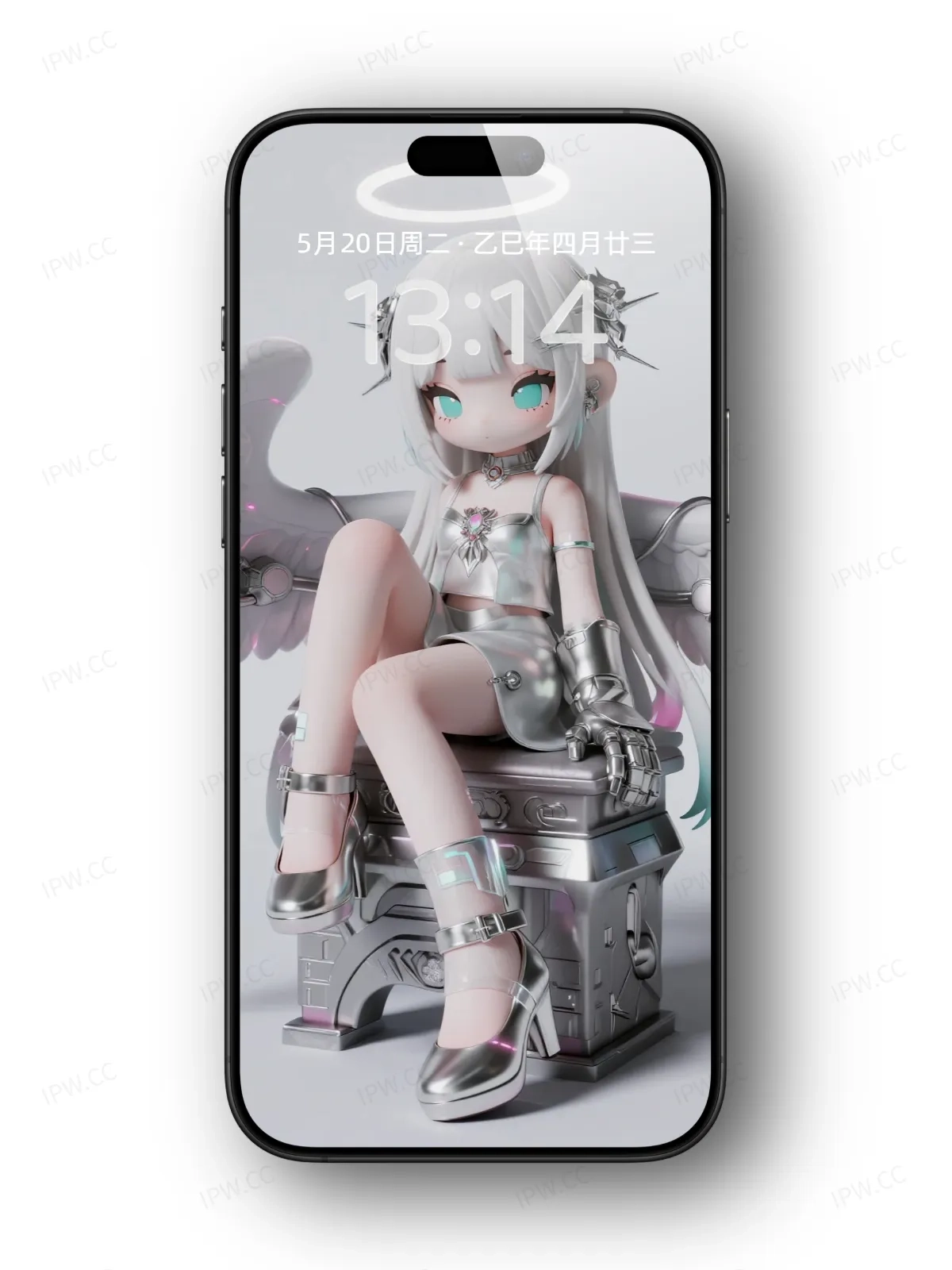 哥特小天使手机高清静态壁纸#20250728163540 9f641fa45ff3985