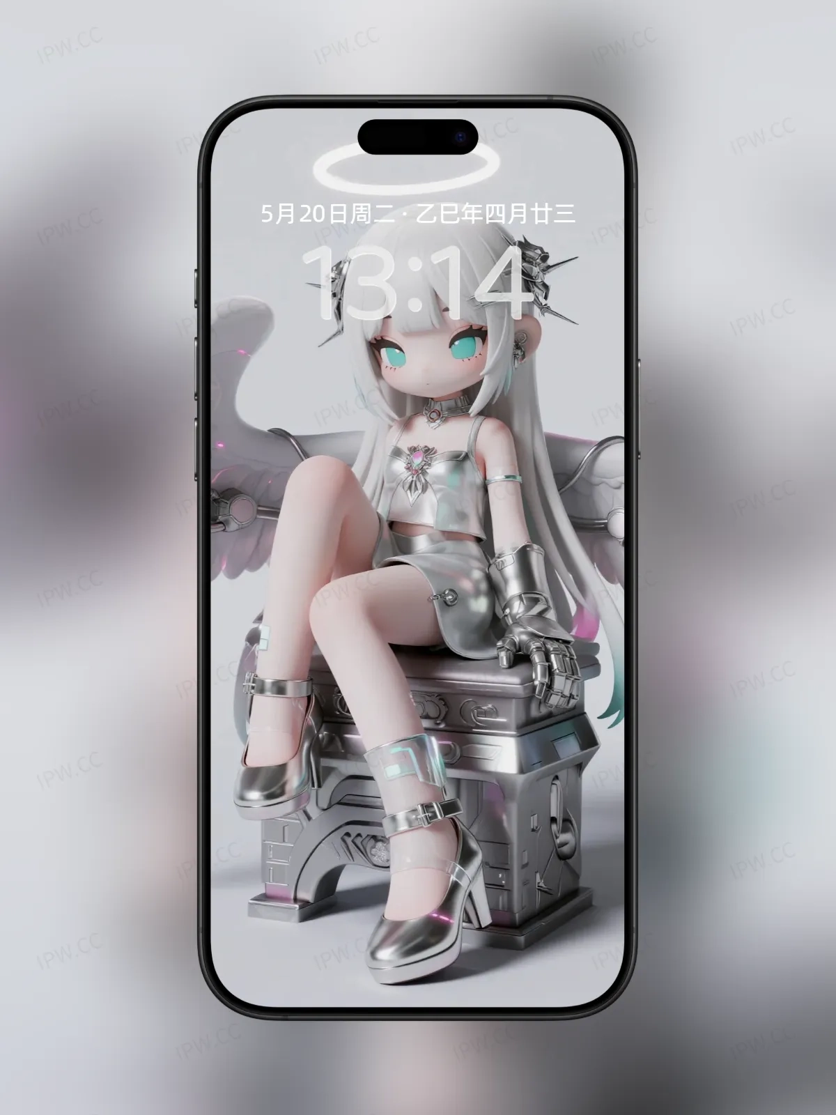 哥特小天使手机高清静态壁纸#20250728163540