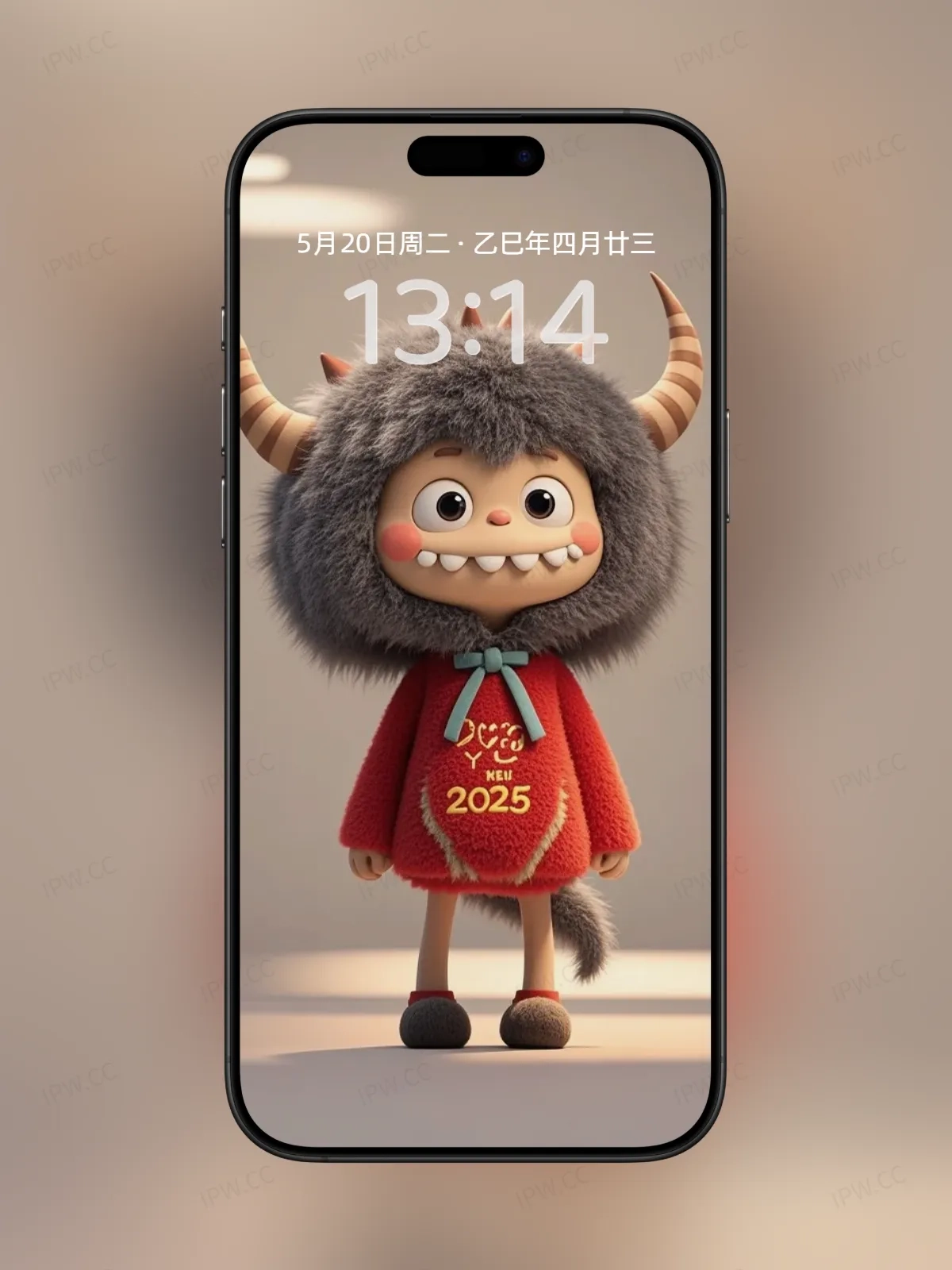 牛角男孩手机高清静态壁纸#20250728171824