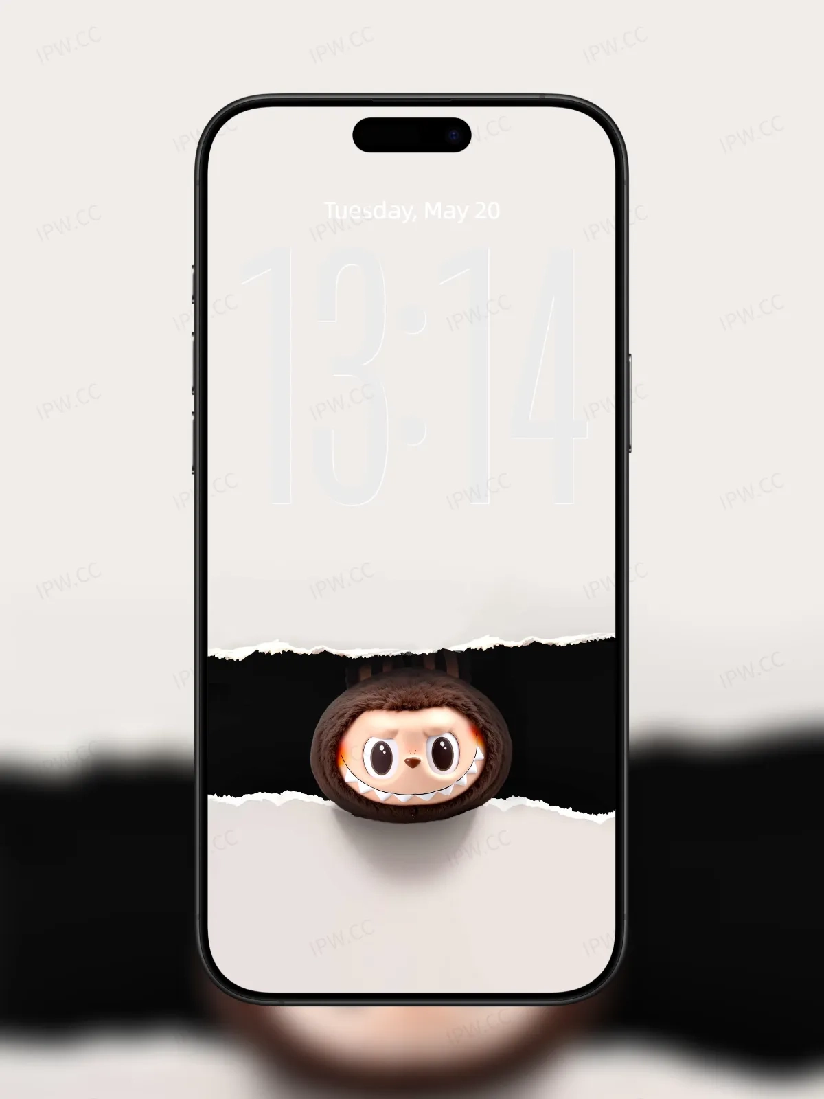 拉布布冲出屏幕手机高清动态静态壁纸