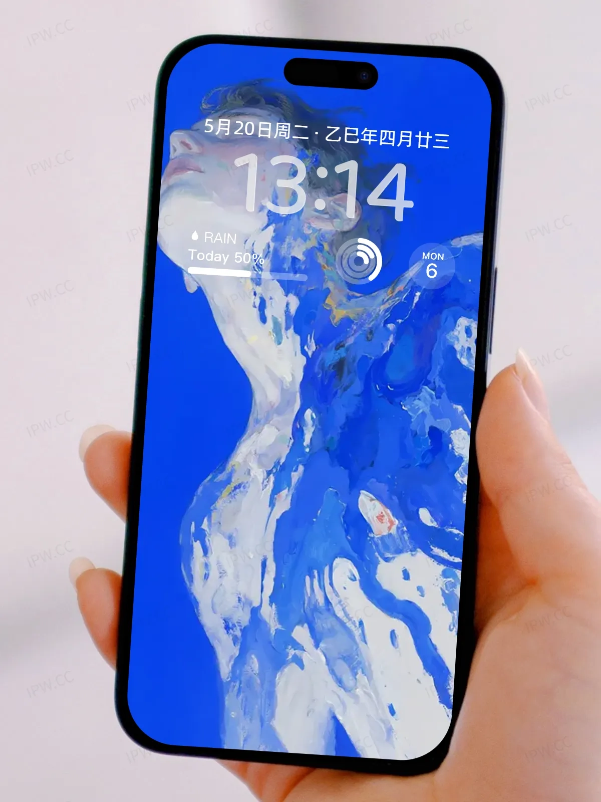 蓝色男人手机高清静态壁纸#20250730140954 a28275f37e59bd2