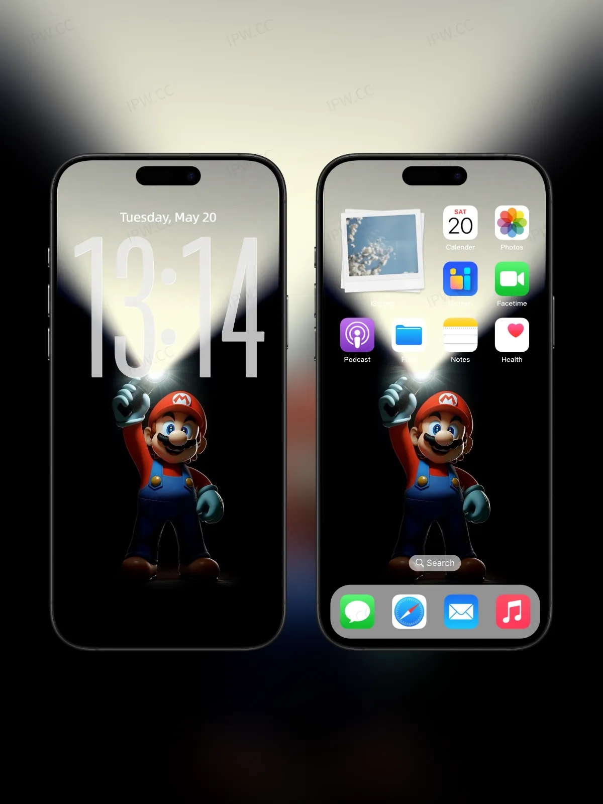 超级马里奥开灯壁纸高清苹果手机实况壁纸#20250723221620 a5685570faf1729