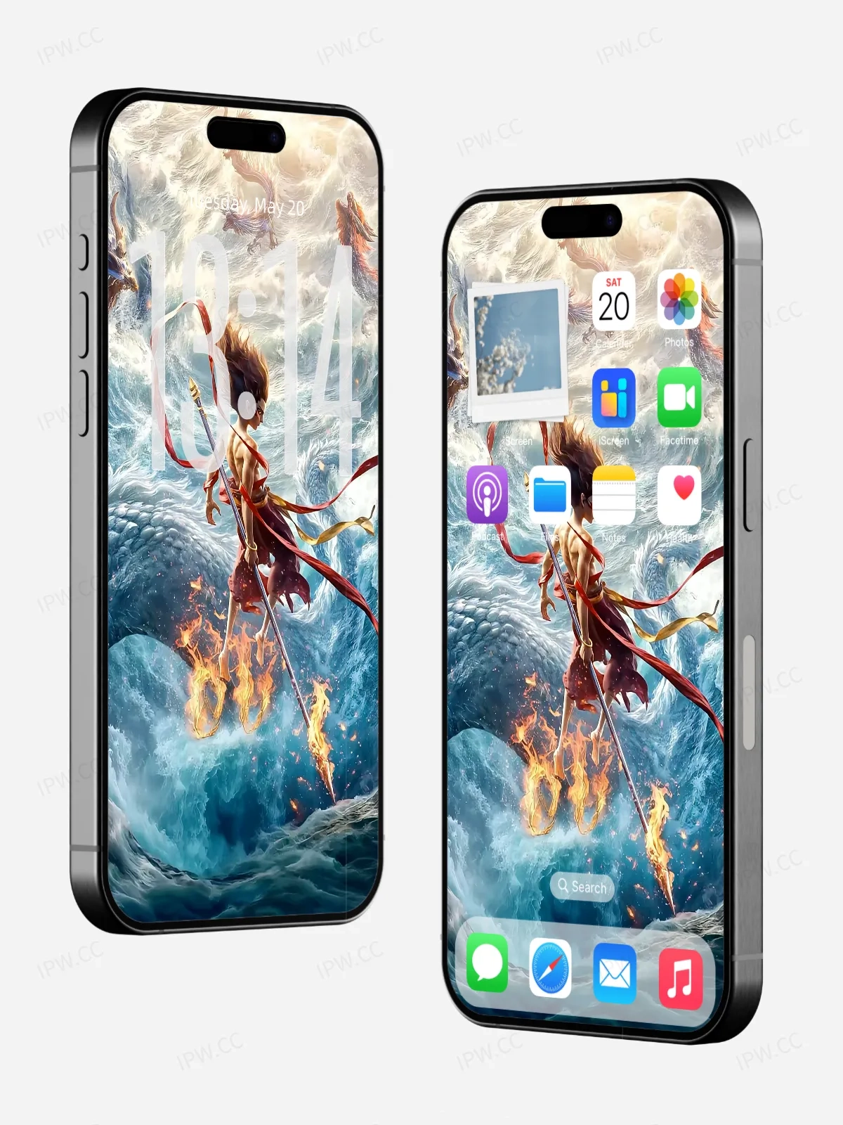 哪吒风格一壁纸高清苹果手机实况壁纸#20250724135124 a8b382d0cc0e475