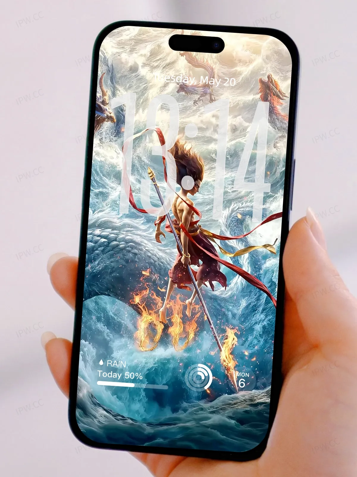 哪吒风格一壁纸高清苹果手机实况壁纸#20250724135124 aa696597b6bdd75