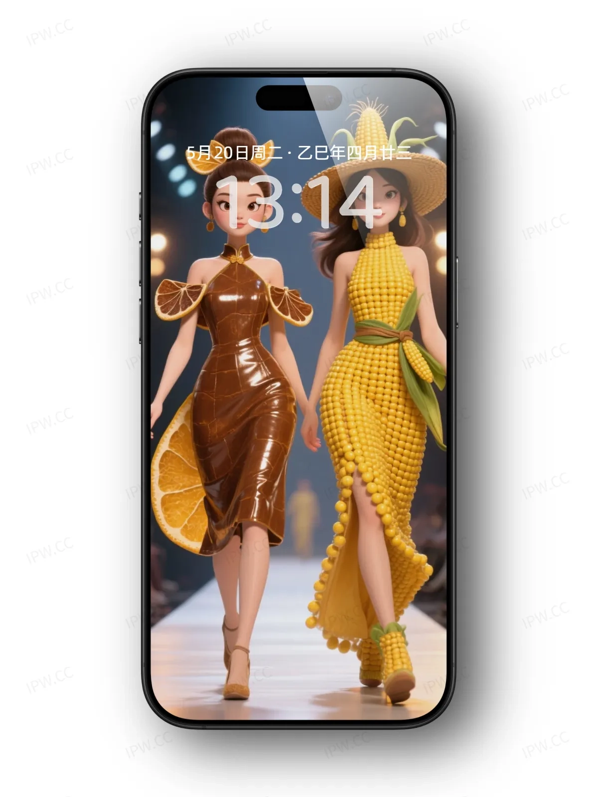 爱莎公主水果系列手机高清静态壁纸#20250728165829 abfdd669c8568ac