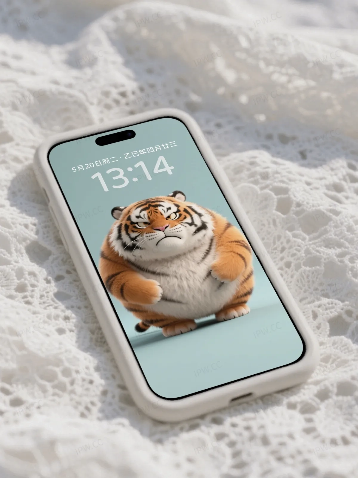 胖老虎手机高清静态壁纸#20250728165216 b1647b75fccf55e