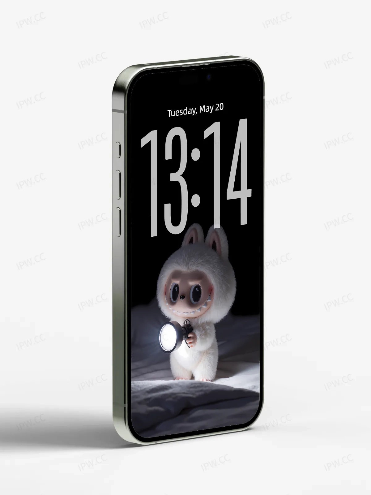 白色拉布布开灯壁纸高清苹果手机实况壁纸#20250724014653 b201ab307b4efcf