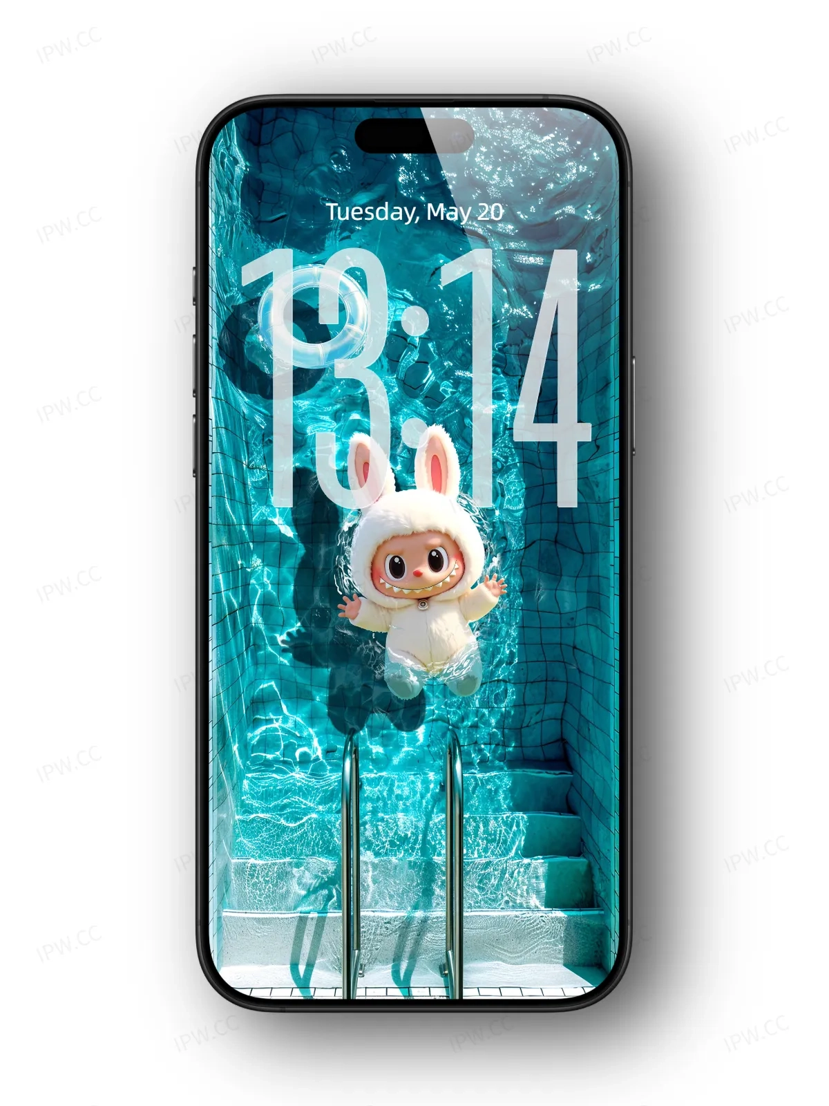 拉布布游泳池手机高清动态静态壁纸#20250725134422 b43fab28d2ea157