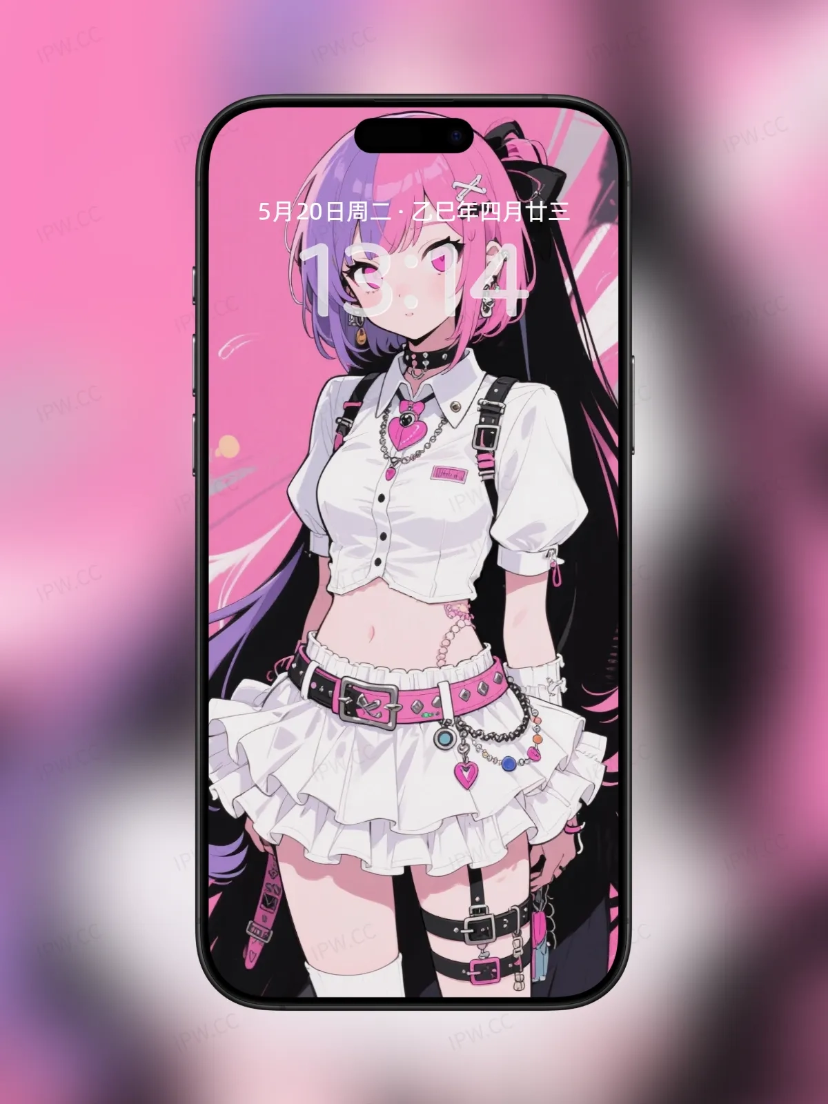 赛博朋克少女手机高清静态壁纸#20250728171920