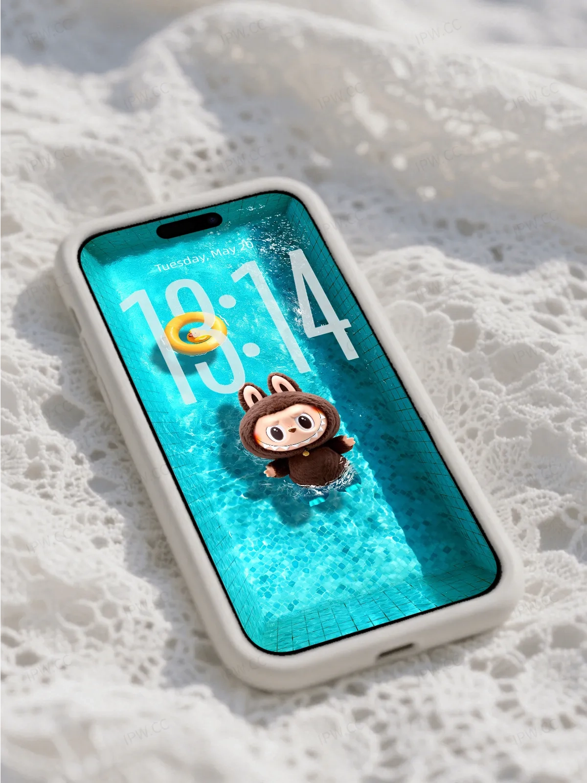 拉布布游泳池手机高清动态静态壁纸#20250725134328
