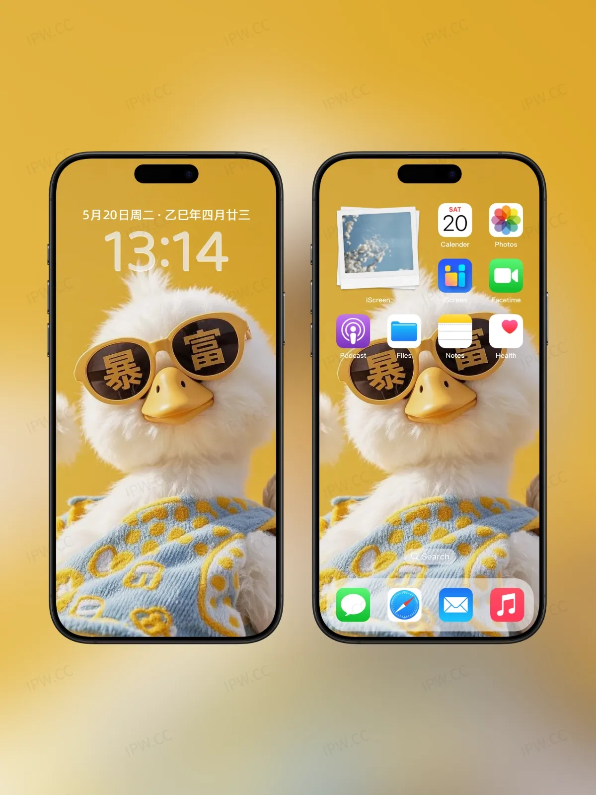 暴富小鸡仔眼镜手机高清静态壁纸#20250728173044 be88271ead2fda6