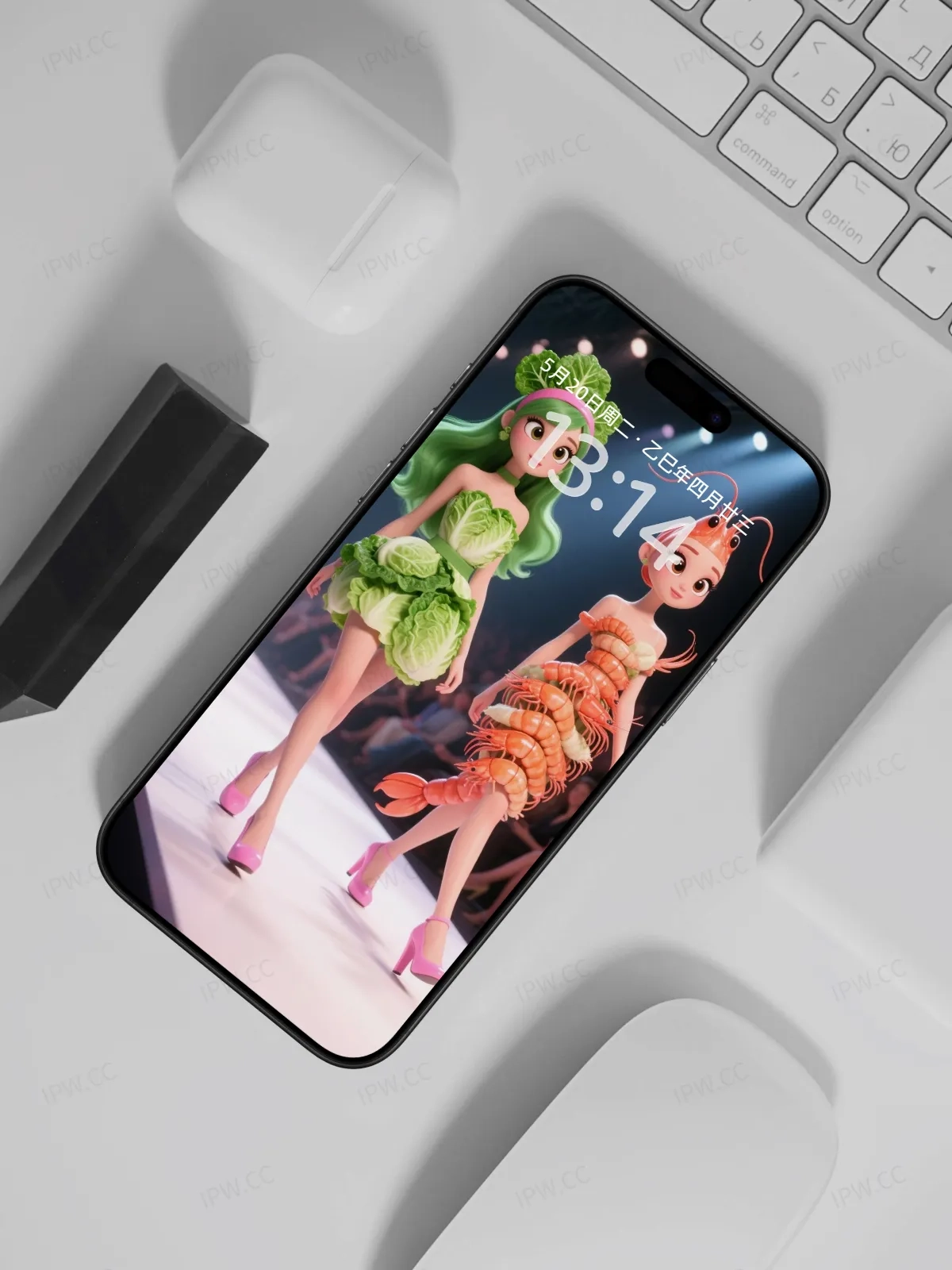 爱莎公主蔬菜系列手机高清静态壁纸#20250728170754 c46a77970e30b5c