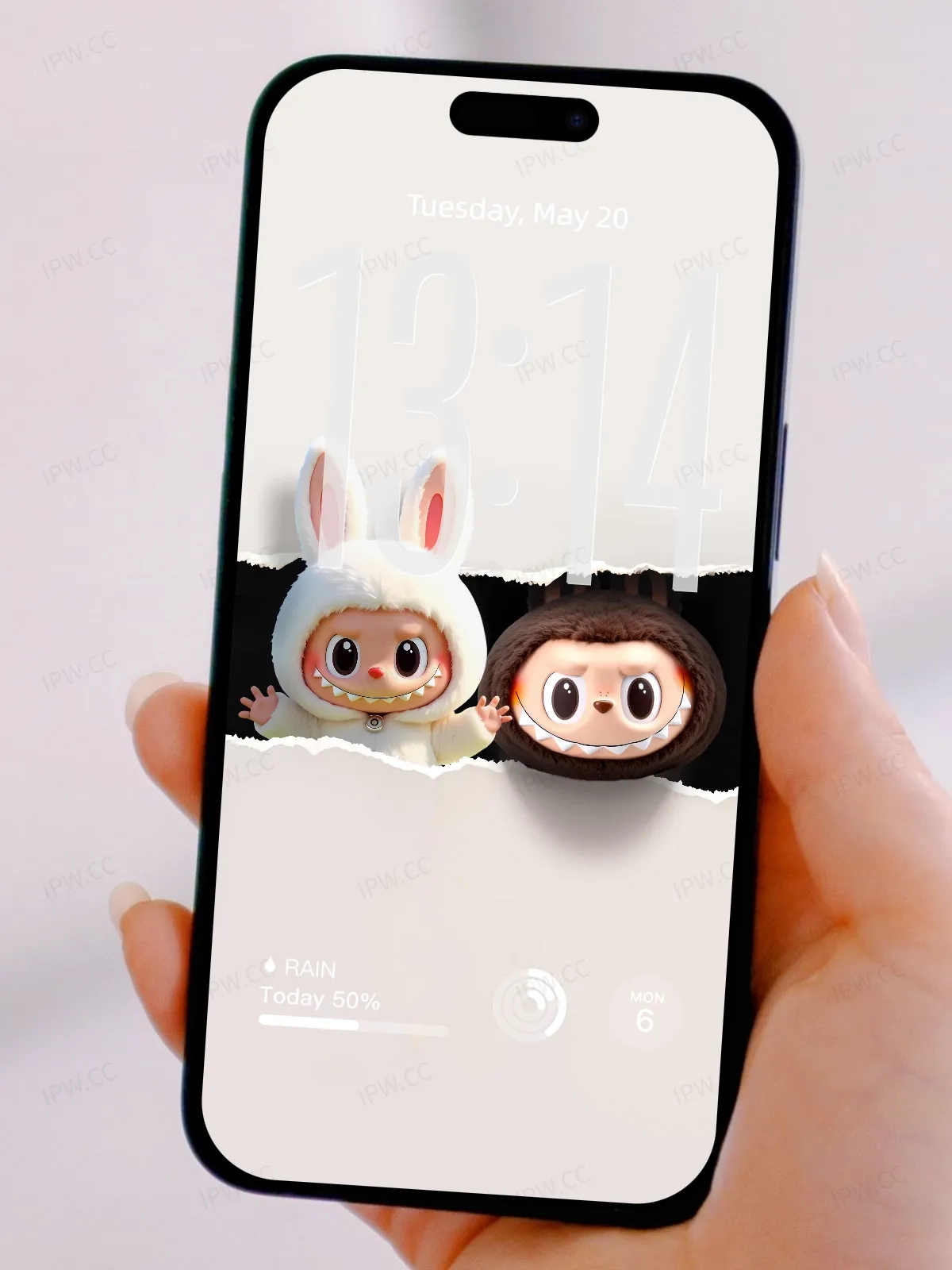 拉布布冲出屏幕手机高清动态静态壁纸#20250725131249 c807ba85194b14a