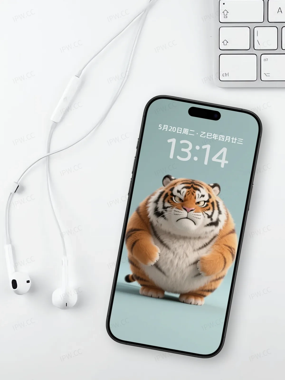 胖老虎手机高清静态壁纸#20250728165216 c85c2718ffa4eca