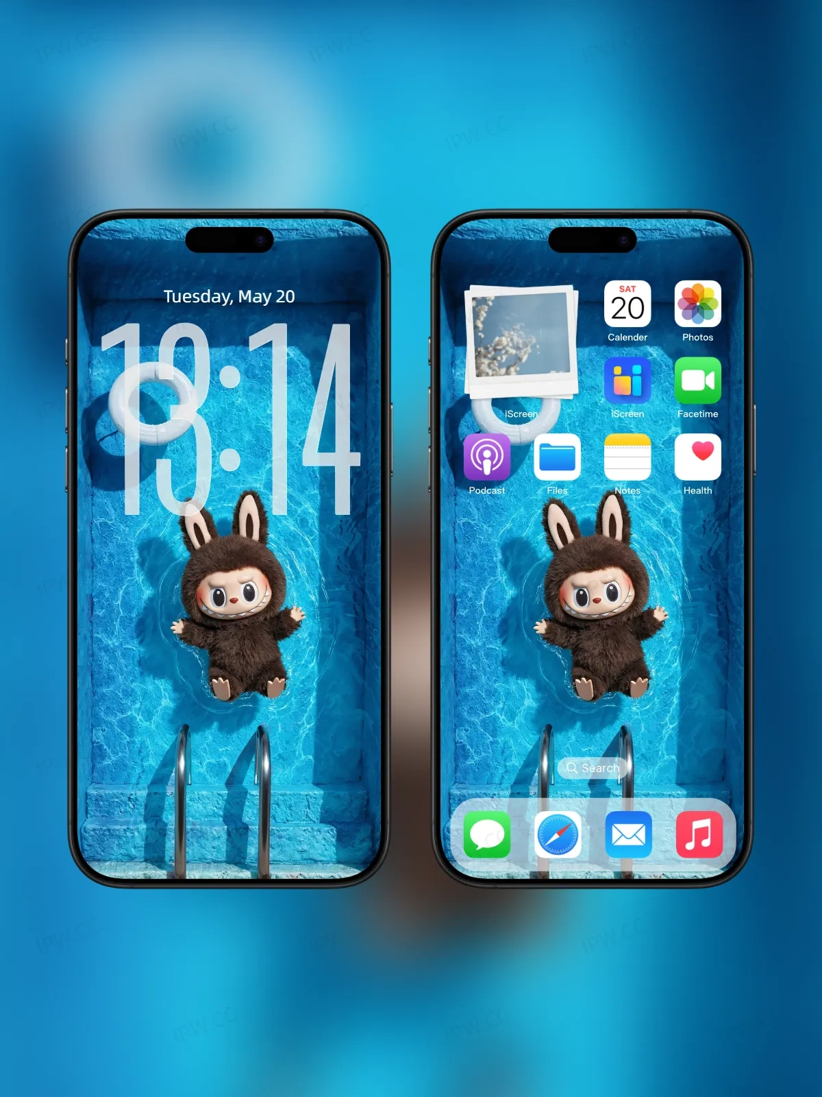 拉布布游泳池手机高清动态静态壁纸#20250725134353 ce65f4b060960a7