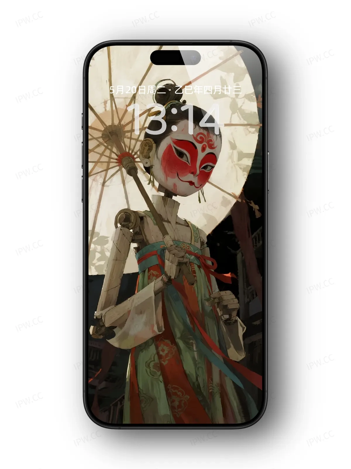 京剧脸谱玩偶手机高清静态壁纸#20250728164902 cf427f62d590d63