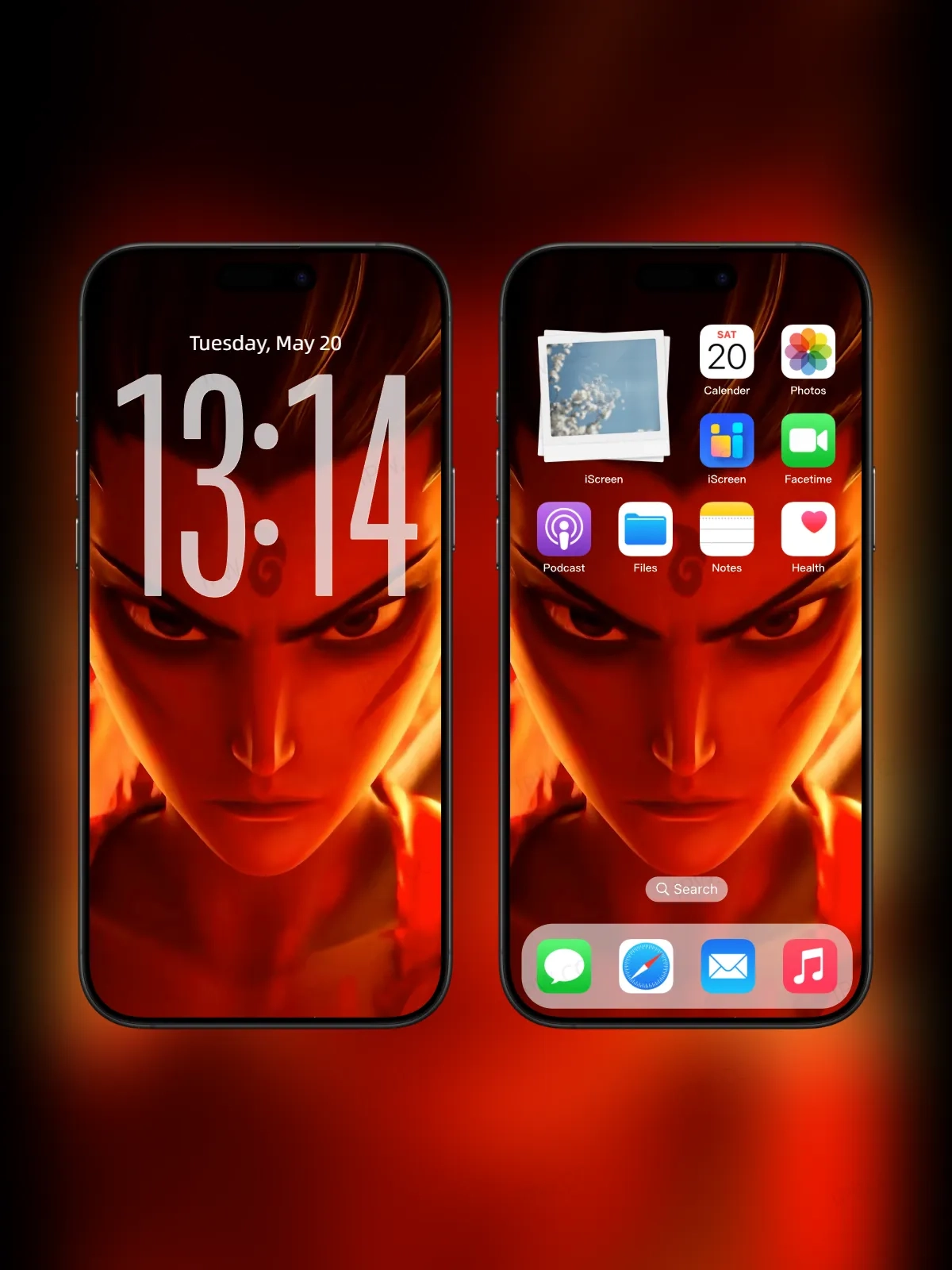 哪吒变身拉近脸壁纸高清苹果手机实况壁纸#20250724131224 d095bfec3743863