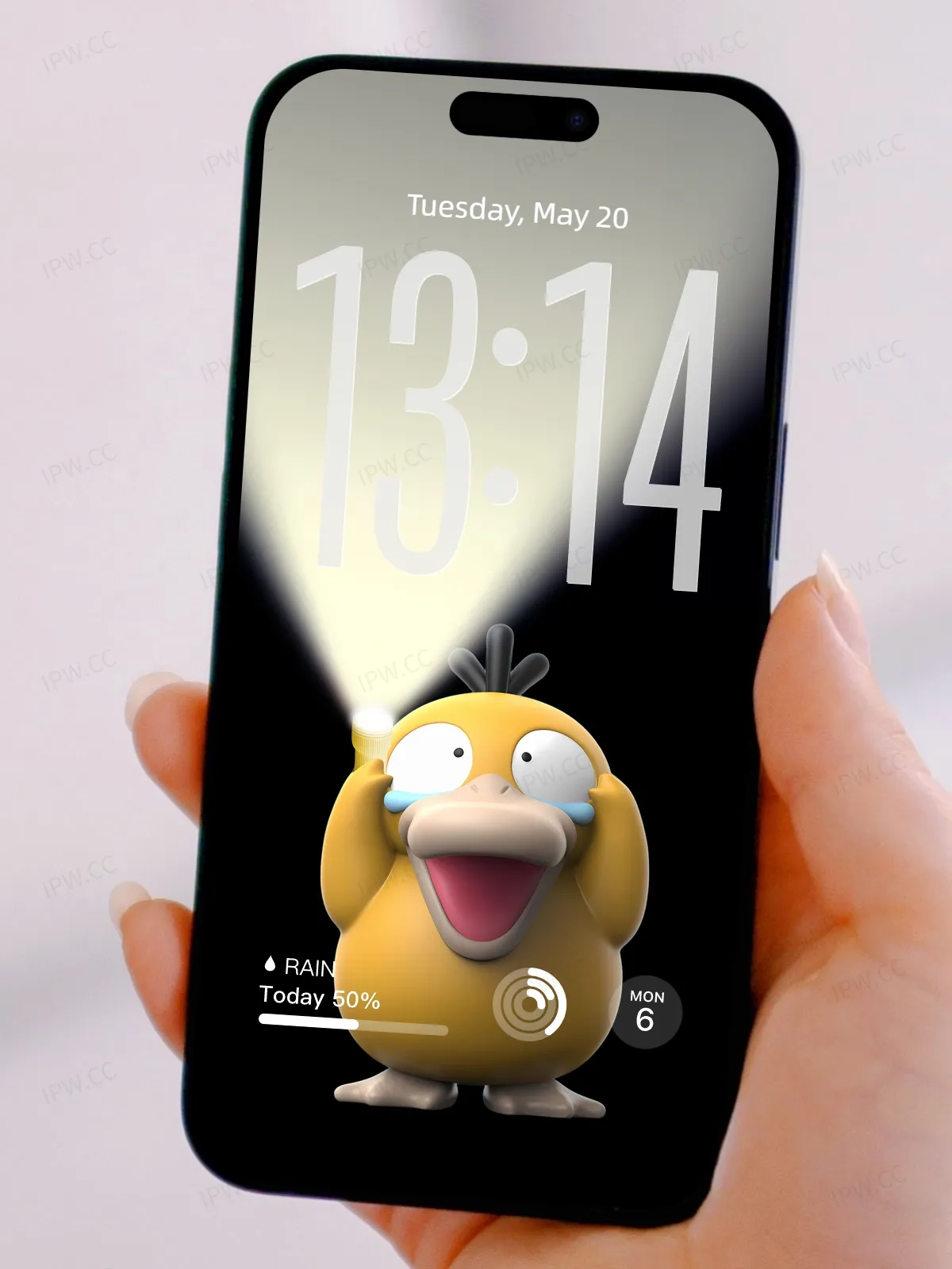 可达鸭开灯壁纸高清苹果手机实况壁纸#20250723220912 d269cecbe2305ad