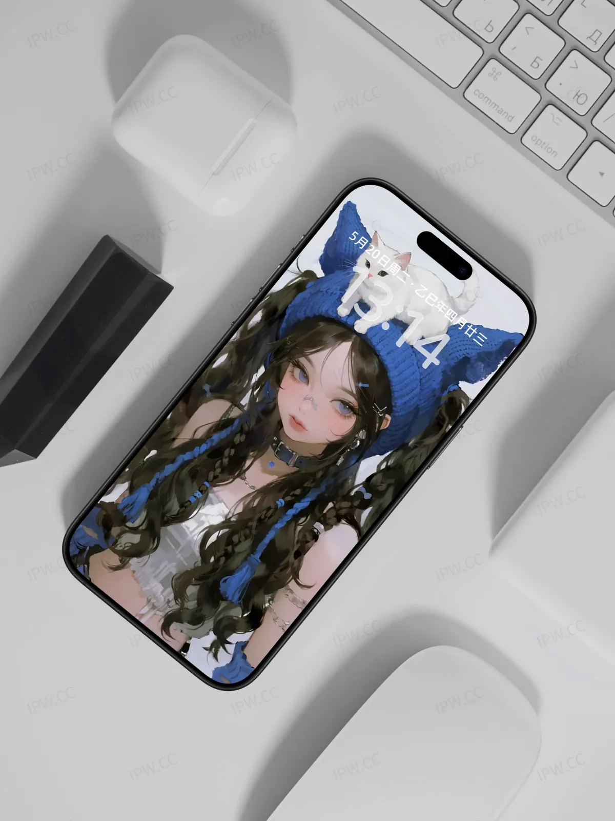 长发美女手机高清静态壁纸#20250730141854 d43d857c2a91529