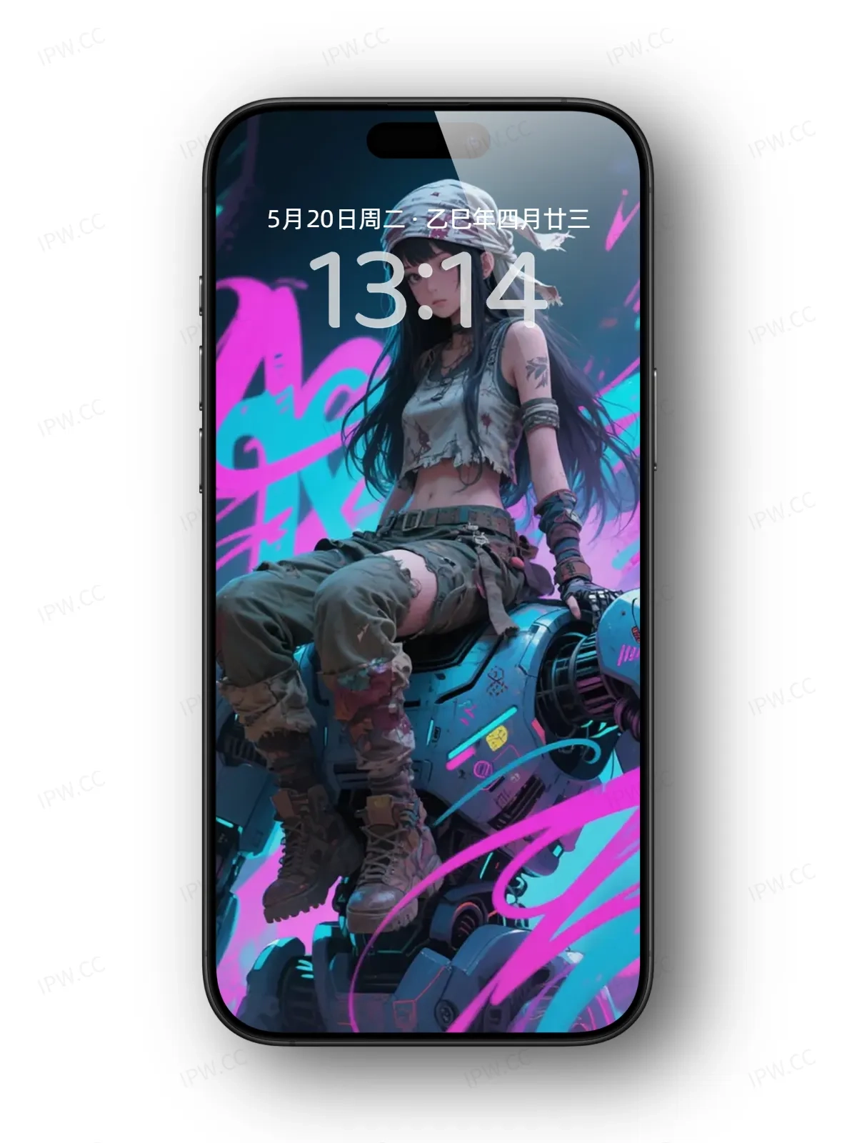 机械女孩手机高清静态壁纸#20250730141055 d5625a3703d7593